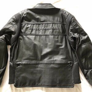 Harley-Davidson FXRG leather Jacket Men's Medium​​​​​​​​​​